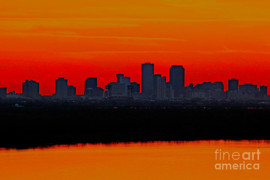 New Orleans City Sunset Photograph by Luana K Perez