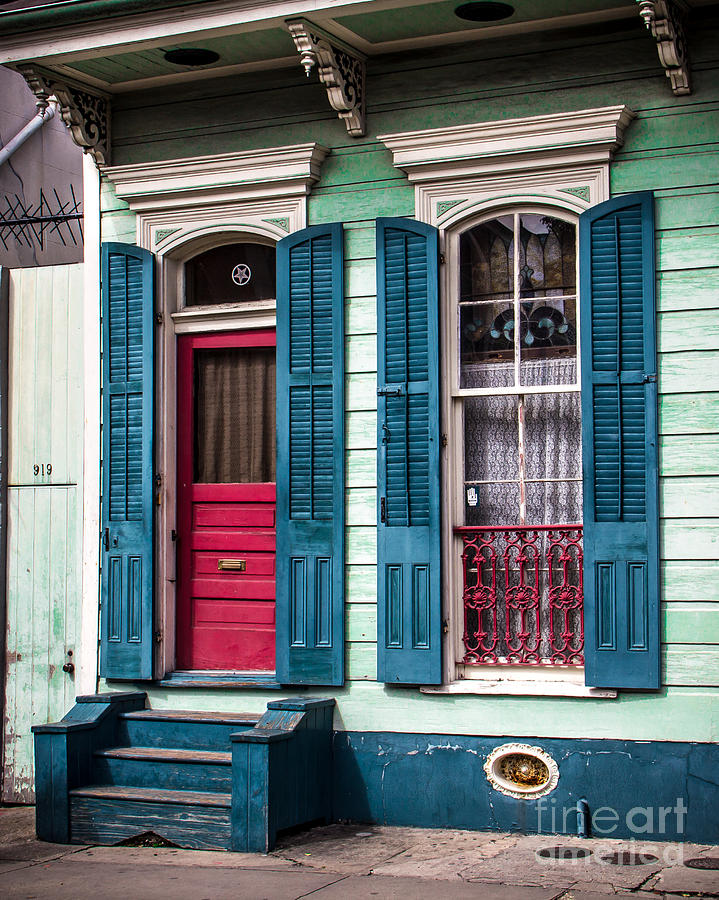 New Orleans Photograph - New Orleans Colors by Perry Webster