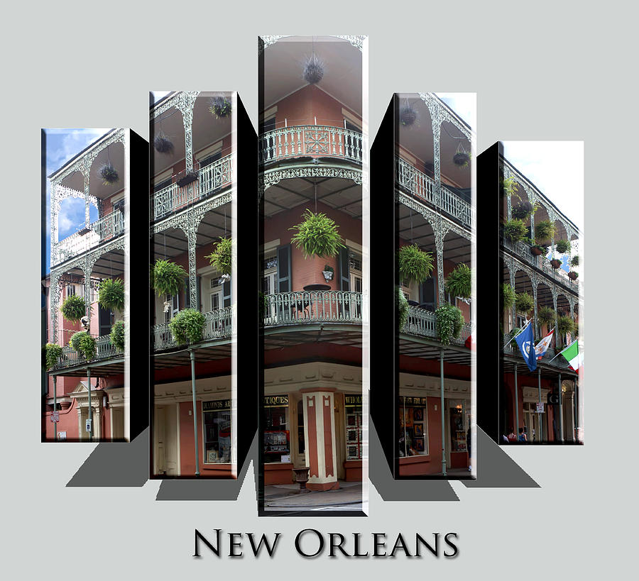 New Orleans Corner Photograph by Cecil Fuselier