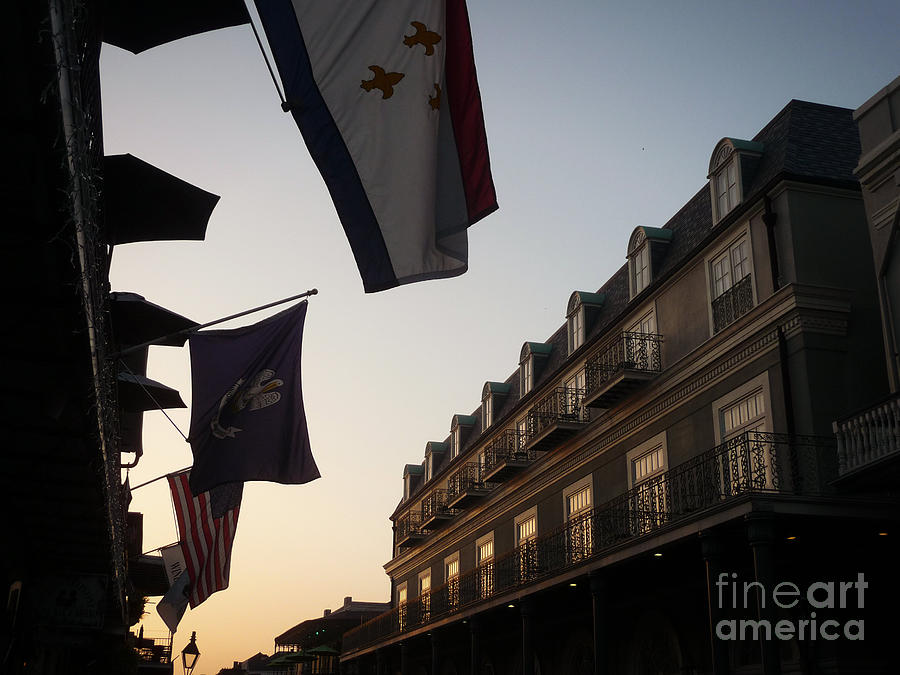 New Orleans Photograph - Evening in New Orleans by Valerie Reeves