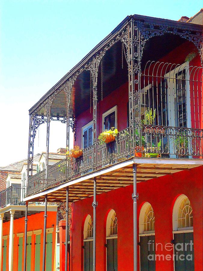 New Orleans French Quarter Architecture 2 Photograph by Saundra Myles