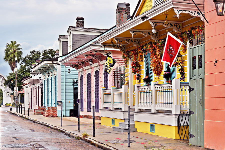 New Orleans Happy Houses Photograph by Alexandra Till