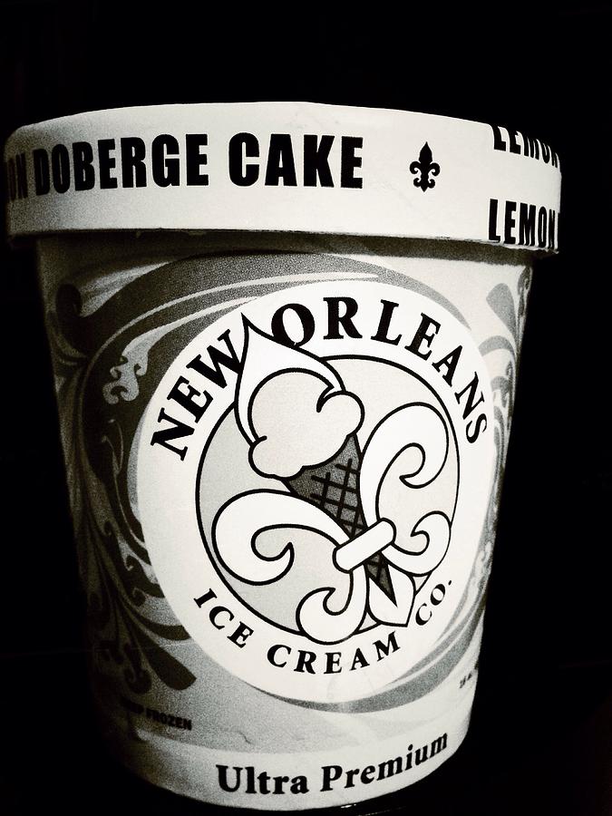 New Orleans Ice Cream Photograph