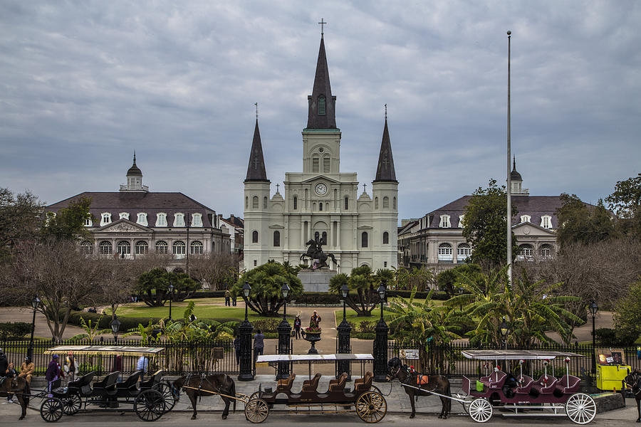 New Orleans Jackson Square Day Photograph by John McGraw
