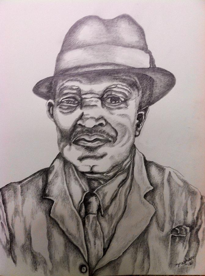 New Orleans Jazz Musician Drawing by Meghan - Fine Art America