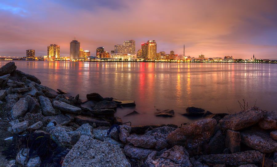 New Orleans Skyline Photograph by Tim Stanley