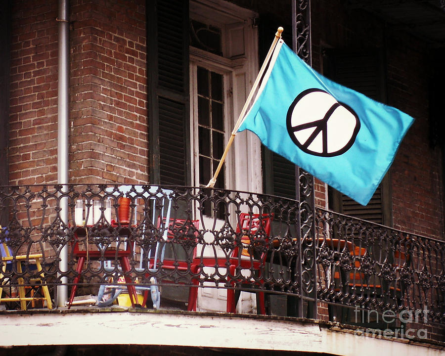 New Orleans Peace Photograph by Valerie Reeves