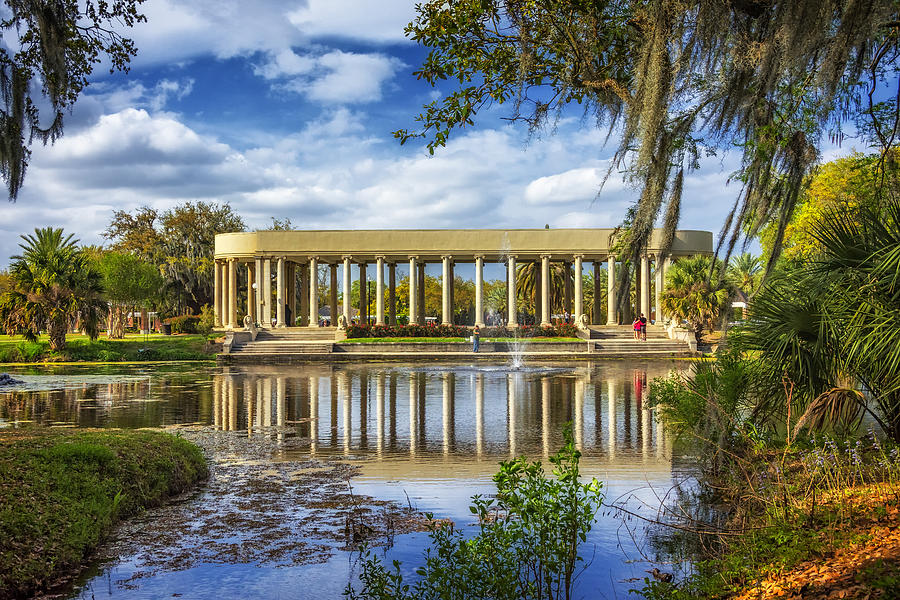 Nature Photograph - New Orleans Peristyle 2 by Steve Harrington