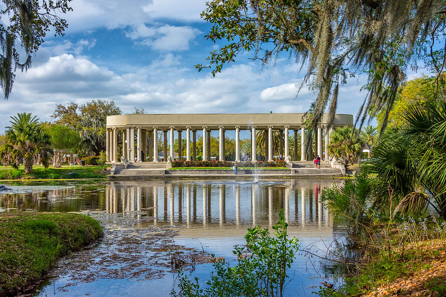 Nature Photograph - New Orleans Peristyle  by Steve Harrington