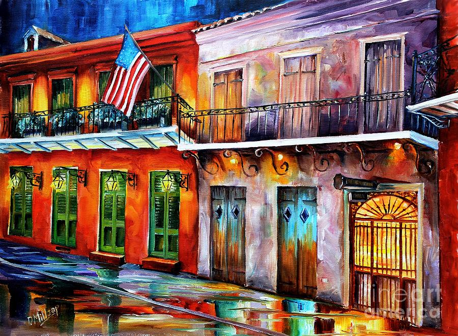 New Orleans Preservation Hall Painting by Diane Millsap