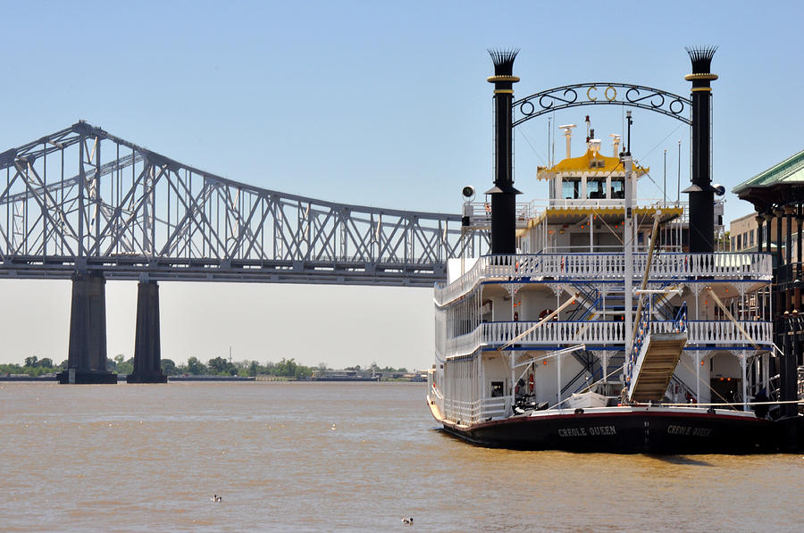 New Orleans River Boat Photograph by Diane Lent
