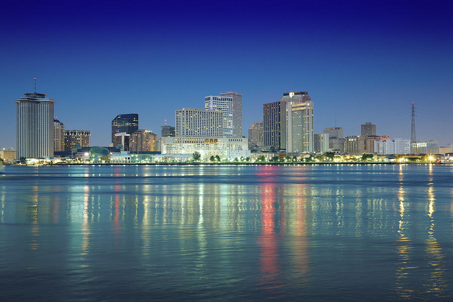 New Orleans Skyline Photograph by Moreiso