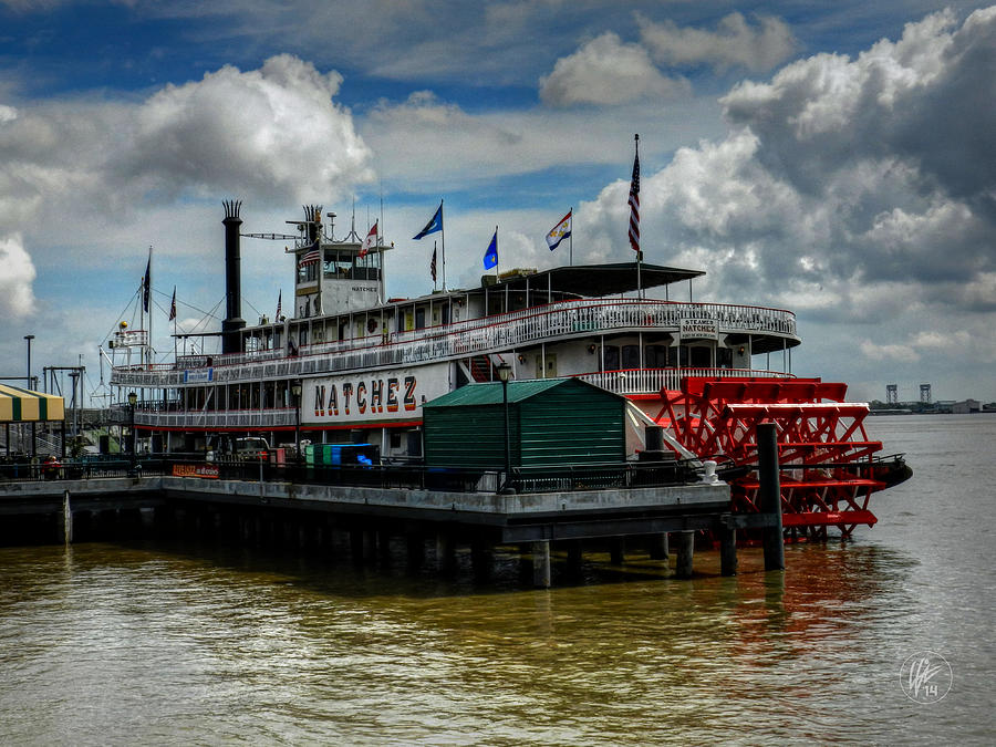 New Orleans Photograph - New Orleans - Steamboat Natchez 001 by Lance Vaughn