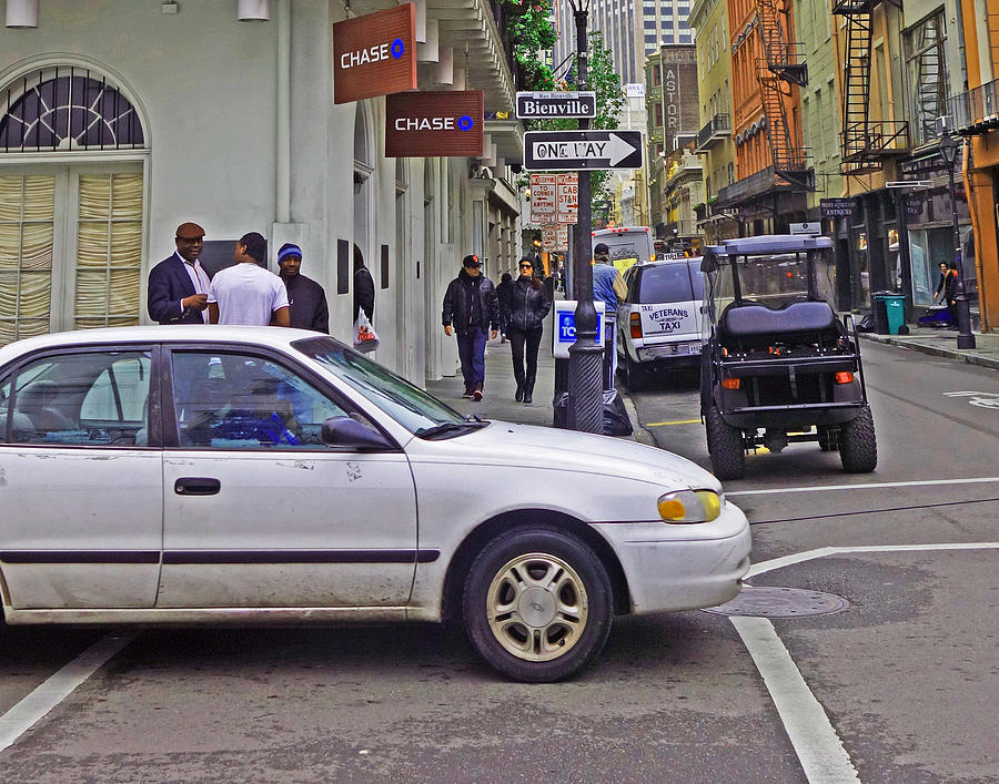 New Orleans Street Corner Photograph