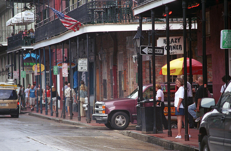 New Orleans Street Scene Photograph by Frank Romeo