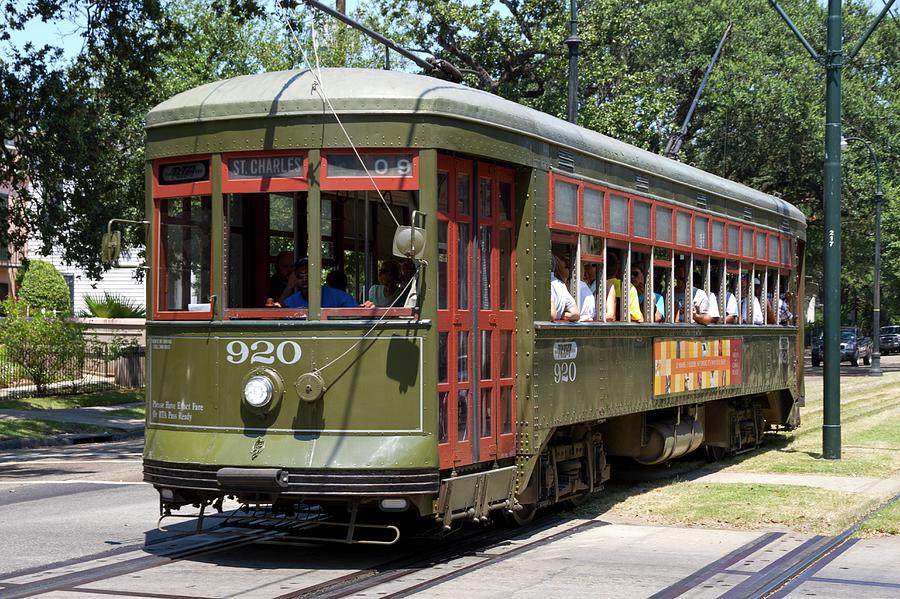 New Orleans Streetcar Photograph by Photostock-israel