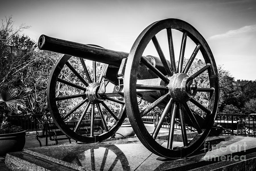 New Orleans Washington Artillery Park Cannon Photograph by Paul Velgos