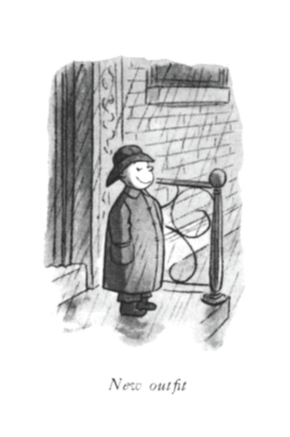 New Out?t Drawing by William Steig
