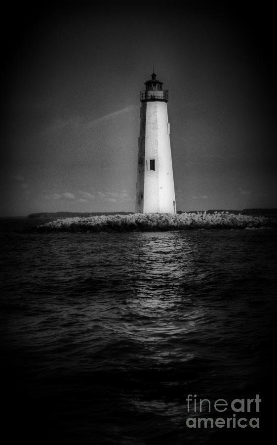 New Point Comfort Lighthouse Photograph By Skip Willits 