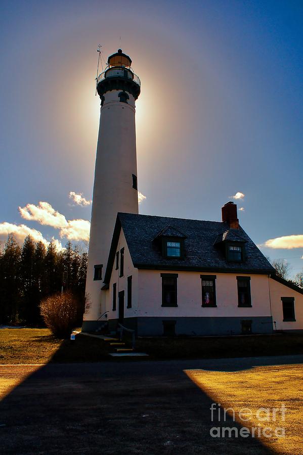 New Presque Isle Lighthouse Photograph by Nick Zelinsky Jr
