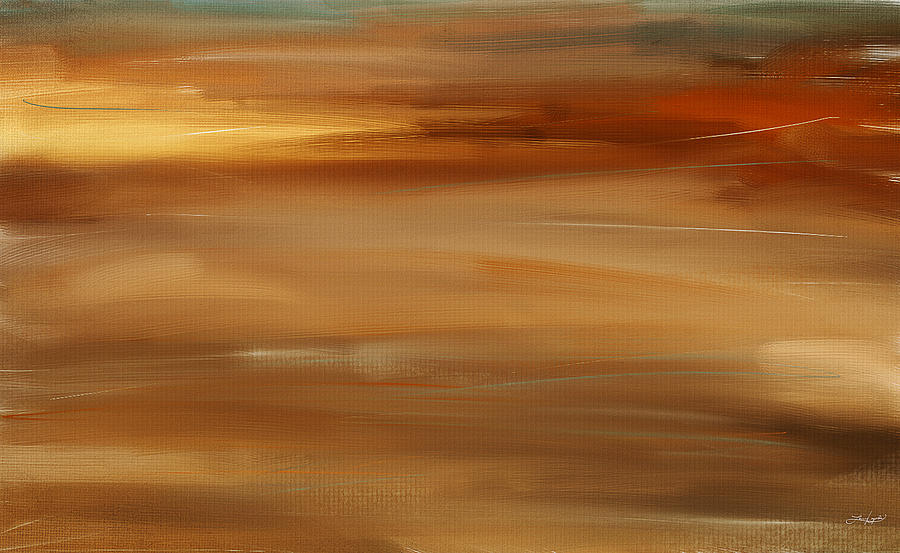 Abstract Seascape Digital Art - New Radiance by Lourry Legarde