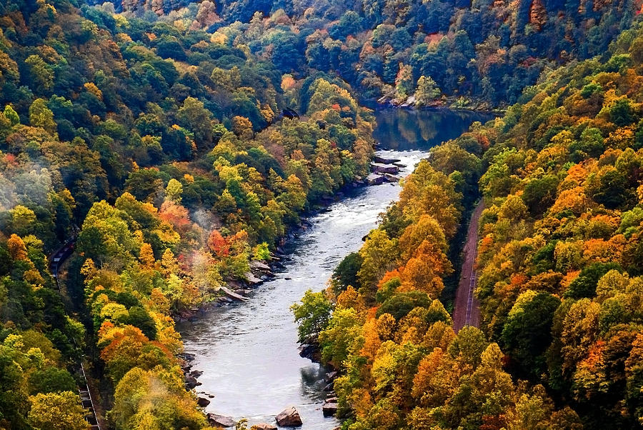 New River Gorge Photograph by Bob Mullins