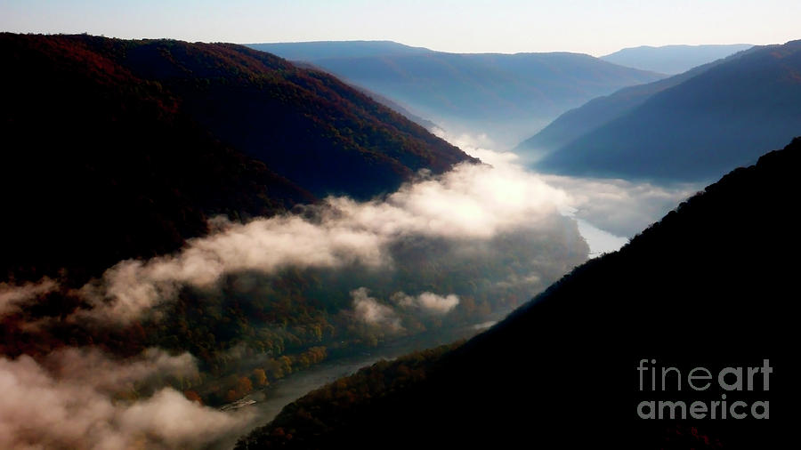 West Virginia Photograph - New River Gorge National River                           by Thomas R Fletcher