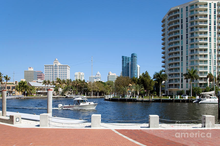 City Photograph - New River in Fort Lauderdale by Bill Cobb