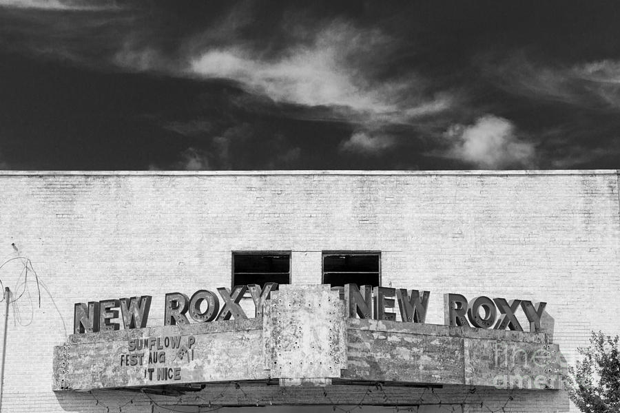New Roxy Theater - Clarksdale Mississippi Photograph by T Lowry Wilson