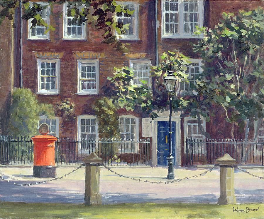 London Photograph - New Square, Lincolns Inn Oil On Canvas by Julian Barrow