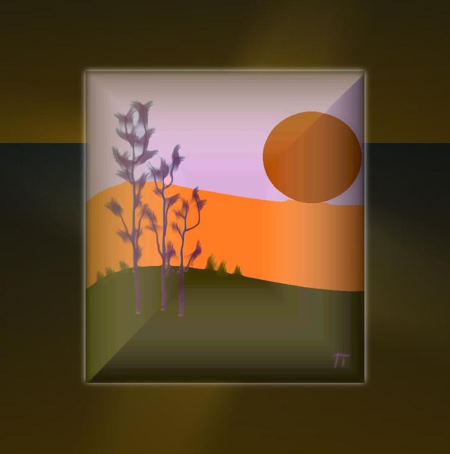 New Sunset Digital Art by Ines Garay-Colomba