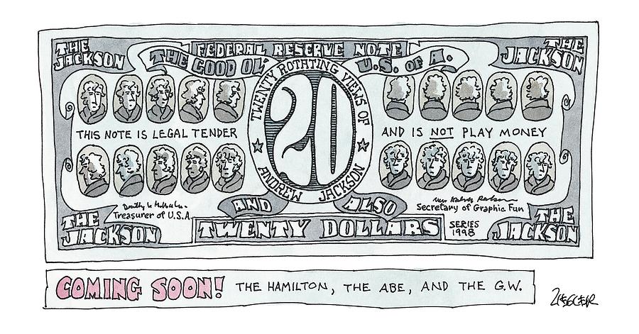 New Twenty Drawing by Jack Ziegler
