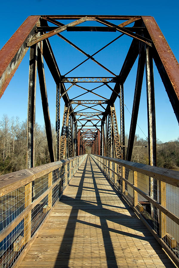 New Use For An Old Bridge Photograph by Joseph C Hinson