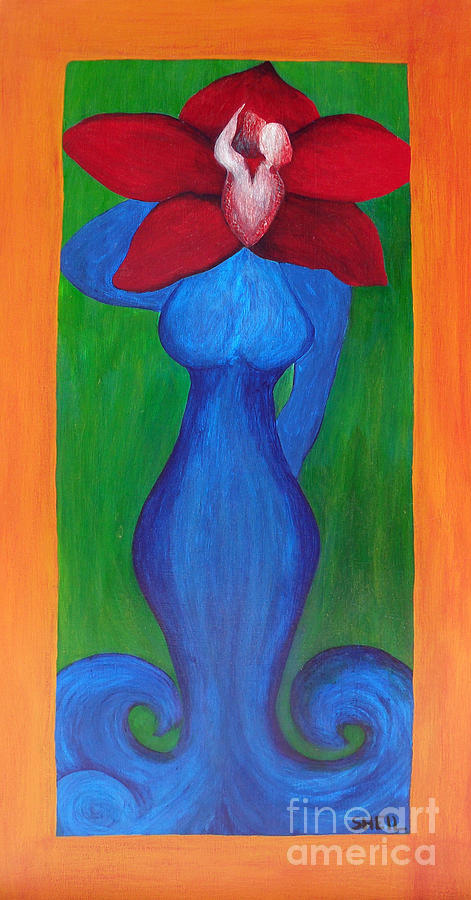 New Woman Painting by Amanda Sheil
