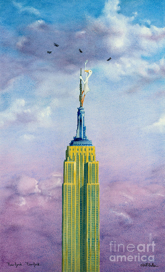 New York ... New York ... Painting by Will Bullas