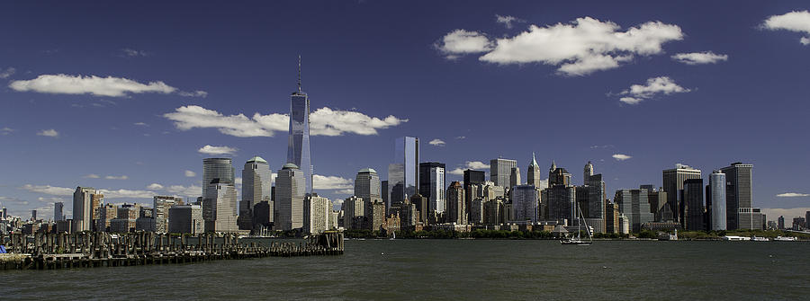 New York Skyline Photograph - New York 1 by Jatin Thakkar