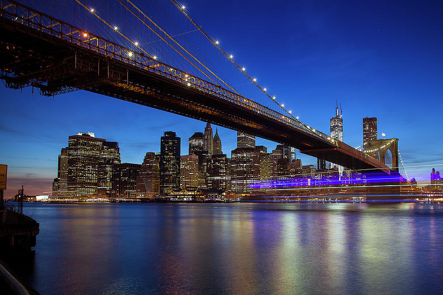 New York Blue Hour by Adhemar Duro