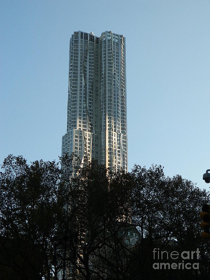 New York By Gehry Building Photograph by Emmy Vickers