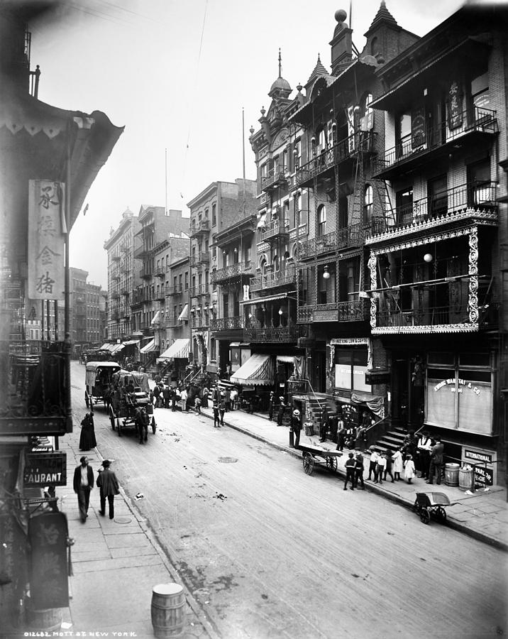 New York Chinatown, C1900 Photograph by Granger - Fine Art America