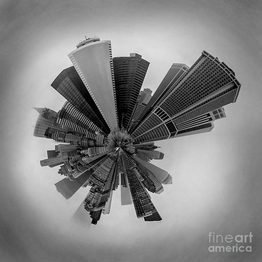Architecture Photograph - New York Circagraph 5 by Az Jackson