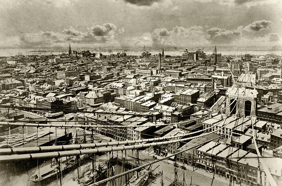 New York City, 1881 Photograph by Granger
