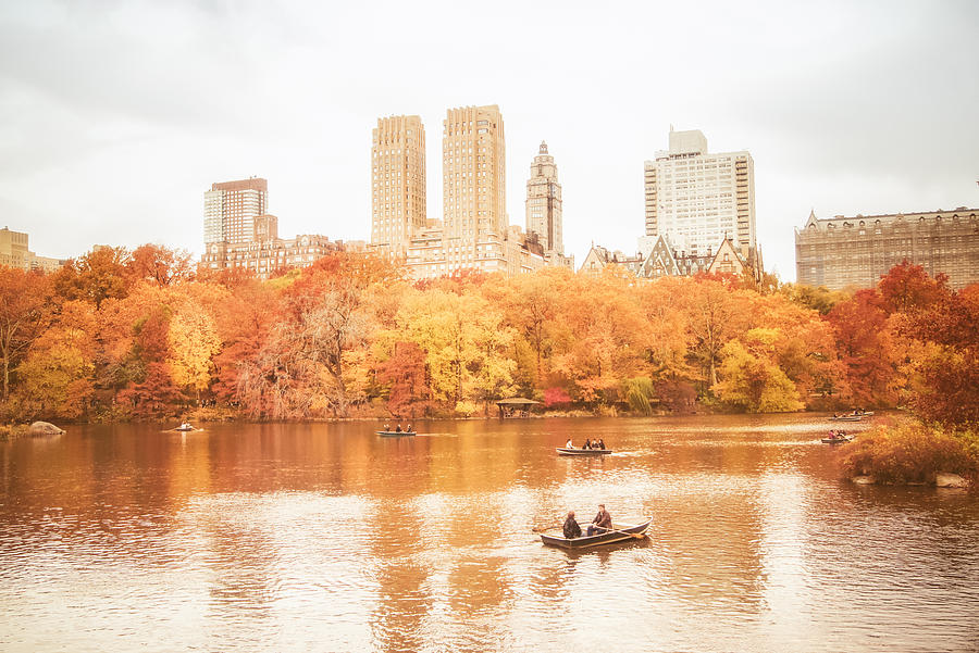 New York City - Autumn - Central Park Photograph By Vivienne Gucwa ...