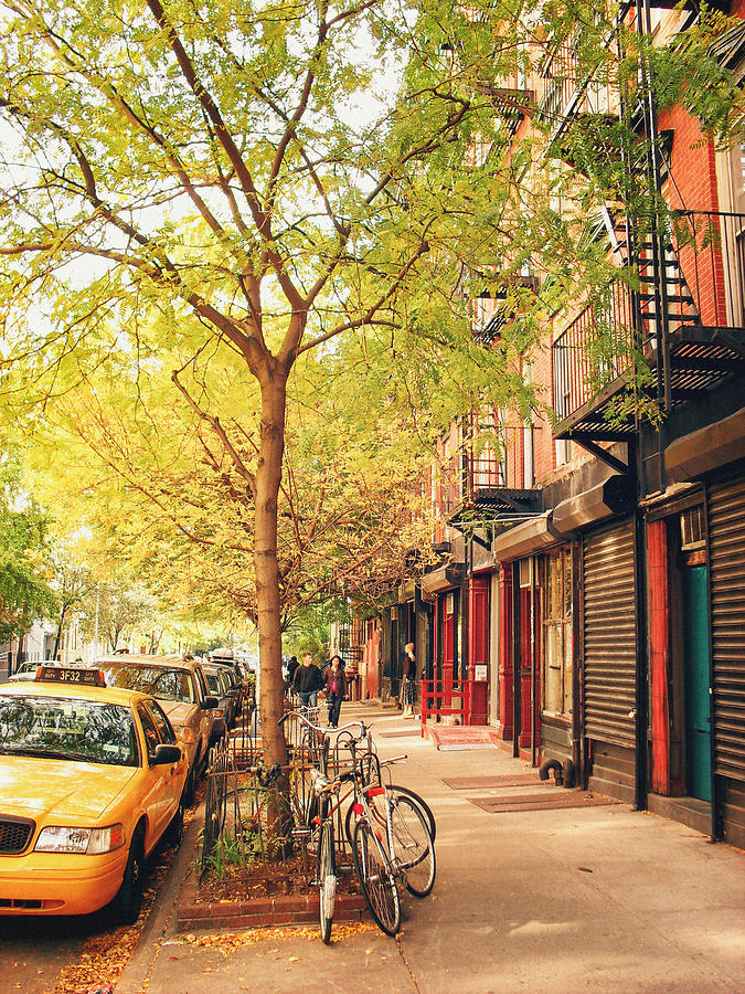 New York City - Autumn in the East Village  Photograph by Vivienne Gucwa