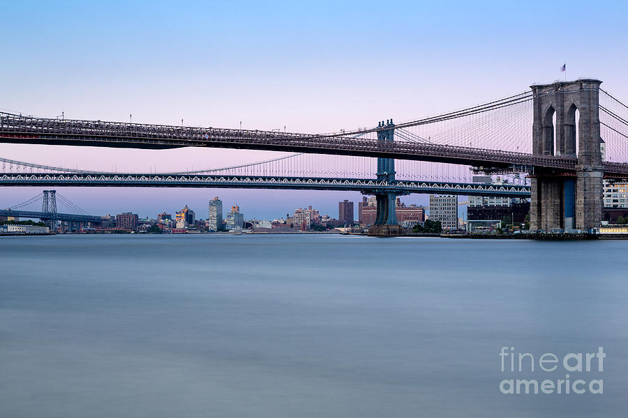 New York City Bridges BMW Photograph by Susan Candelario