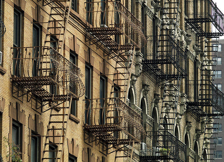 New York City Photograph - New York City Brownstone by Mountain Dreams