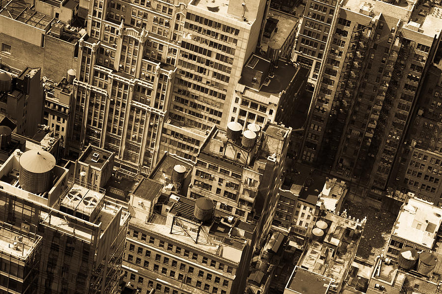 New York City buildings Photograph by Gary Eason