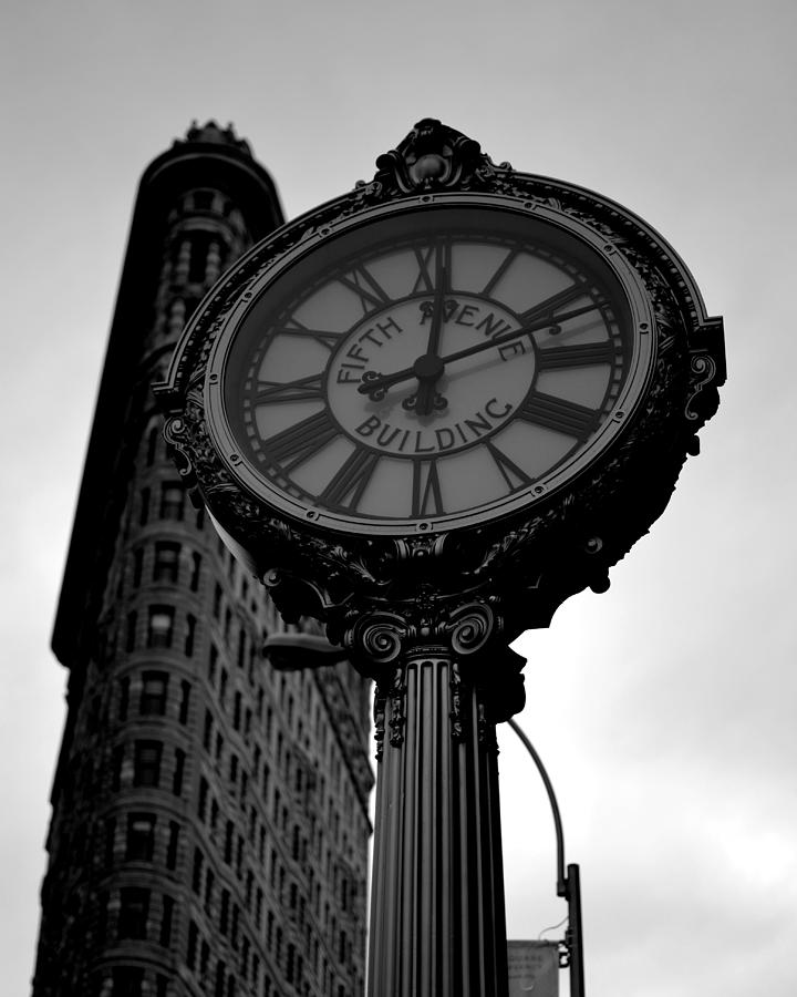 New York City Fifth Avenue Clock Photograph by Toby McGuire