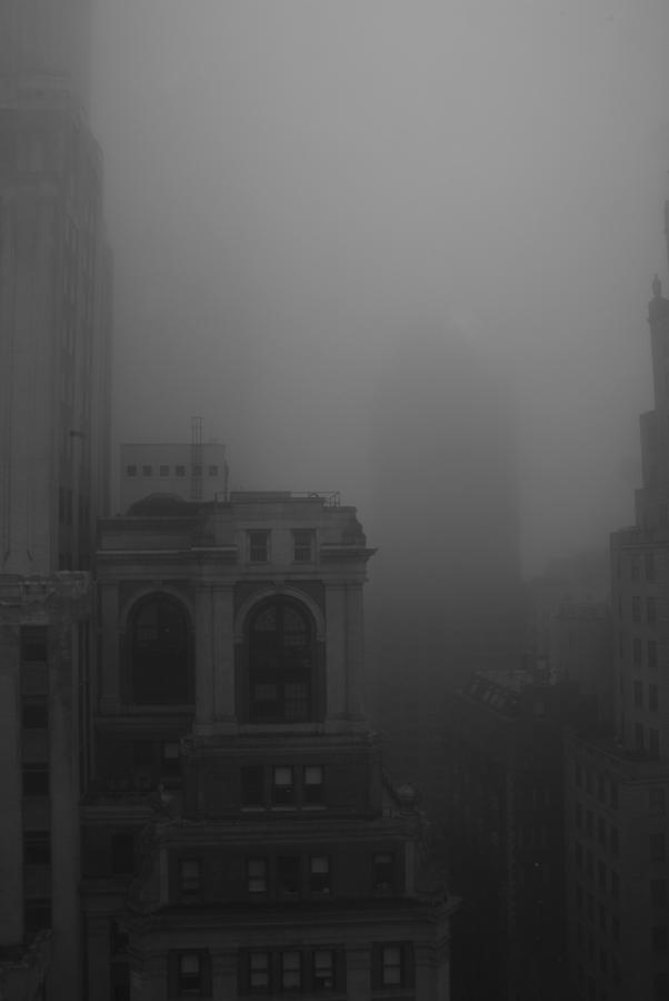 New York City Fog No. 4 Photograph by Kevin Bain - Pixels