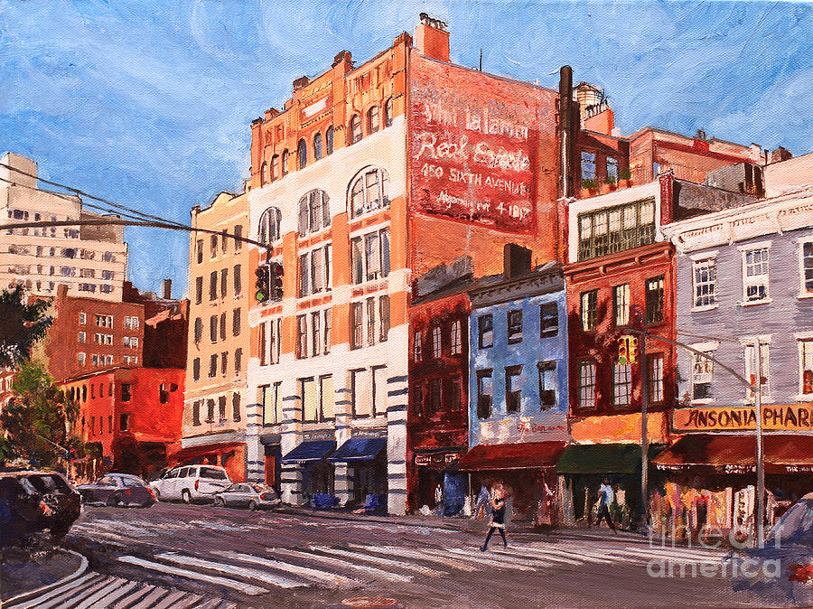 New York City Junction Painting by Mark Purches - Fine Art America