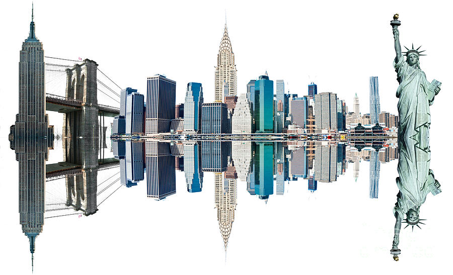 New York City Landmarks Photograph by Luciano Mortula